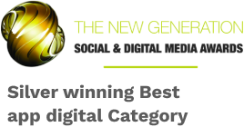 Silver winning Best app digital Category